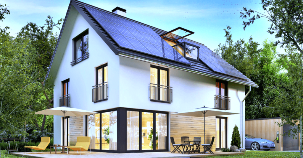 placas solares en chalet baeza